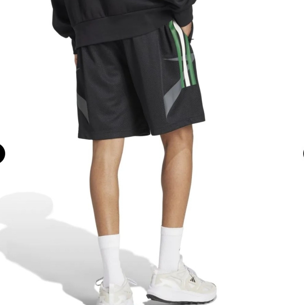 NWT Adidas Men's House Of Tiro Nations Pack Black Green & White Shorts Is Medium - Picture 2 of 9